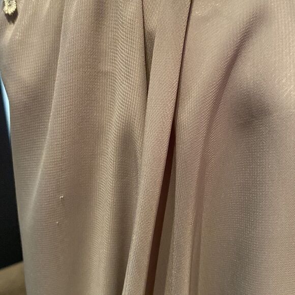 Women’s Gray Chiffon Dress Zip Back Party Mother of the Bride Size 10 **READ - Picture 10 of 10